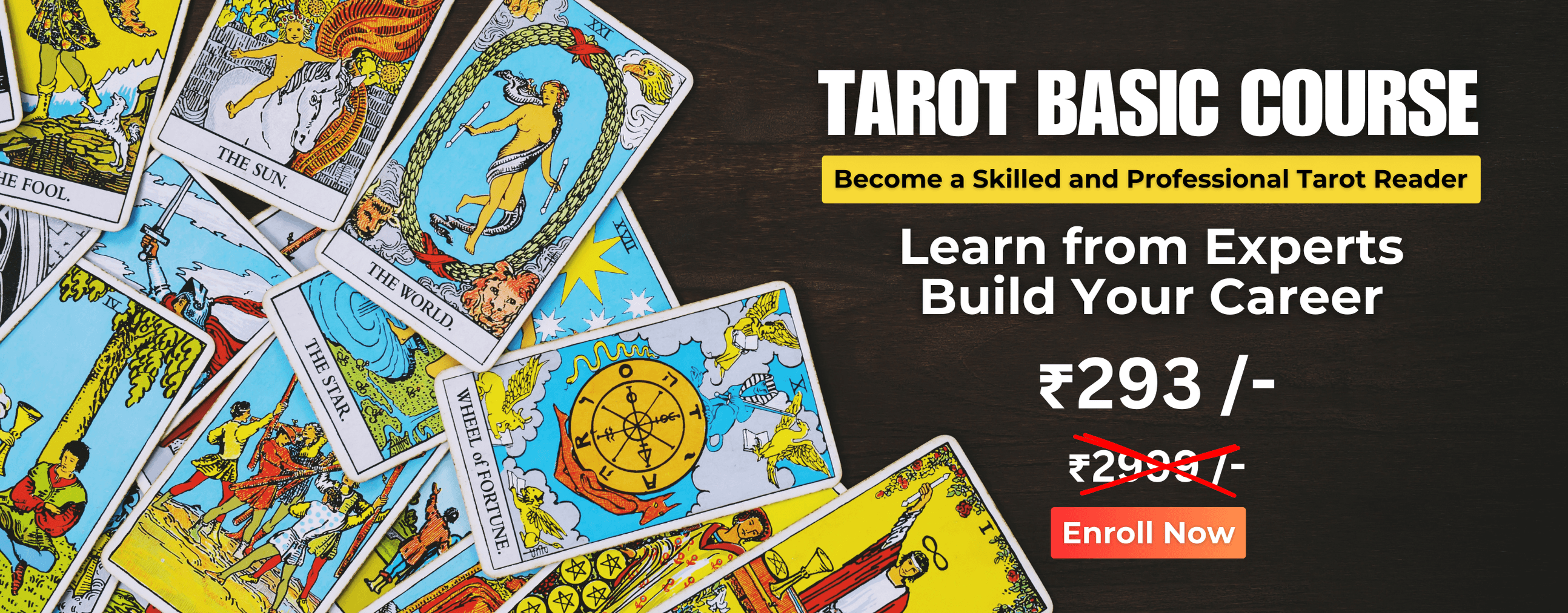 tarot course certificate, yes or not tarot, tarot card reading online certificate